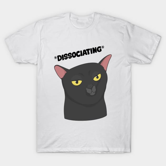 Dissociating T-Shirt by Mysticalart